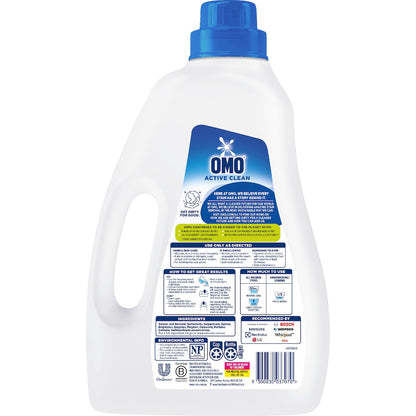 Omo Active Clean Laundry Liquid Detergent 2l