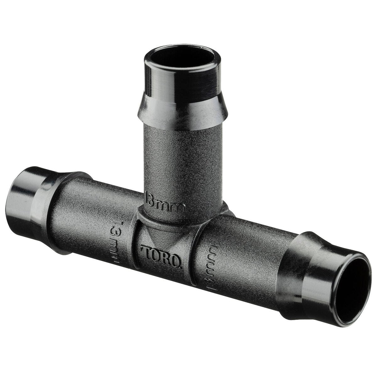 Toro 13mm Barbed Tee - Polypropylene - 13mm Size - Secure Connection