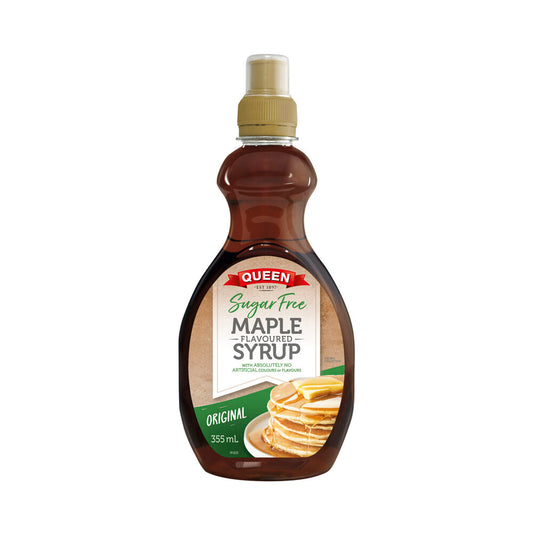Queen Sugar Free Maple Flavoured Syrup - 355mL