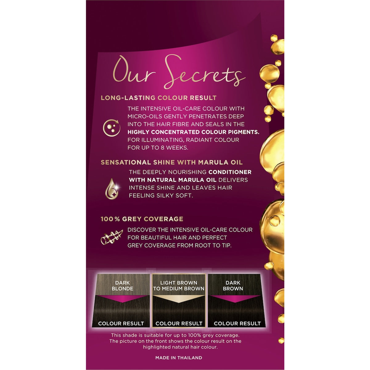 Napro Palette Intensive Oil-care Permanent Hair Colour Medium Brown Each
