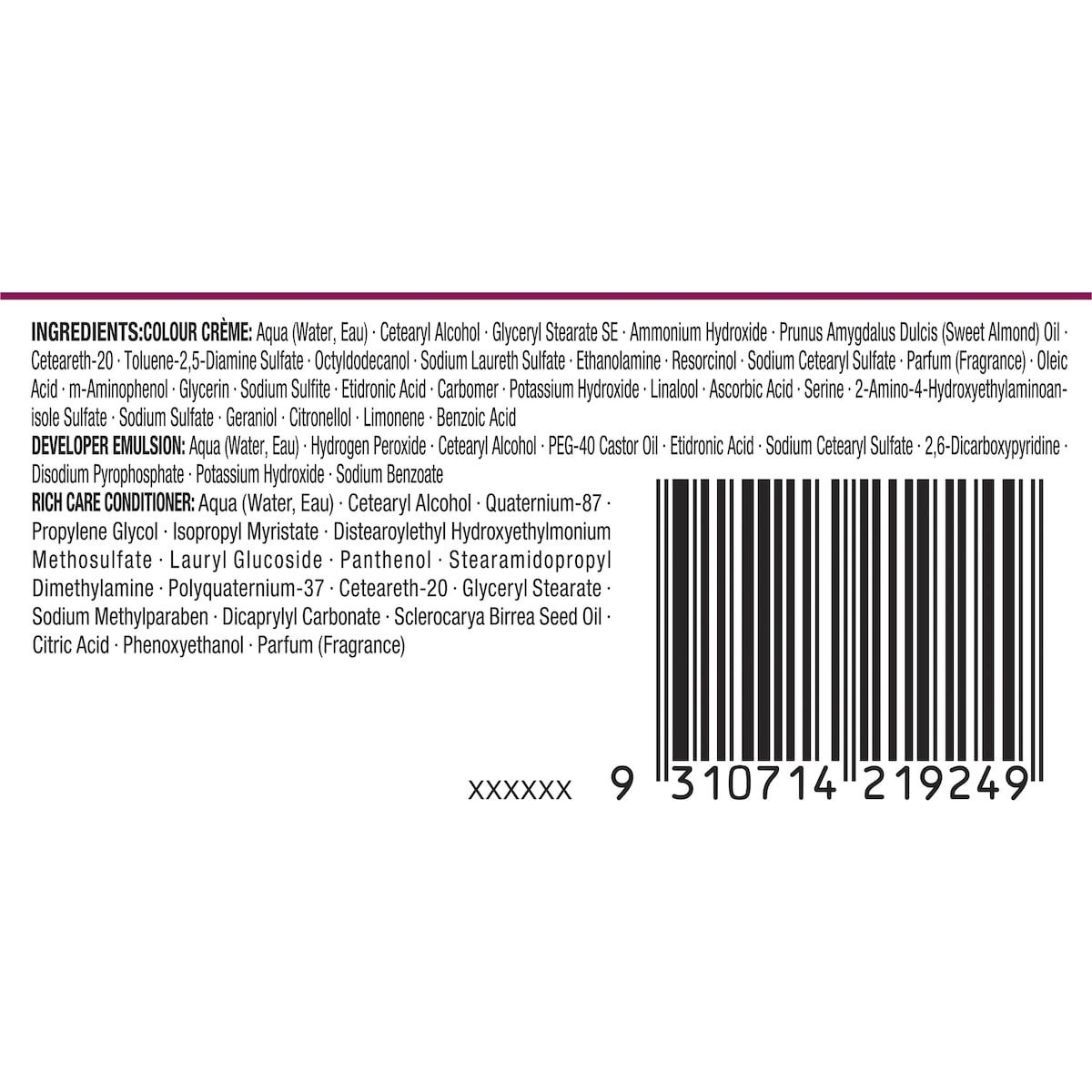 Napro Palette Intensive Oil-care Permanent Hair Colour Medium Brown Each