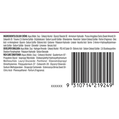 Napro Palette Intensive Oil-care Permanent Hair Colour Medium Brown Each