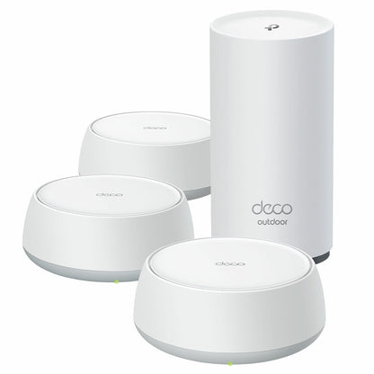 Tp-Link Deco BE25 Wi‑fi 7 Mesh System 3-Pack Outdoor Weather-Resistant