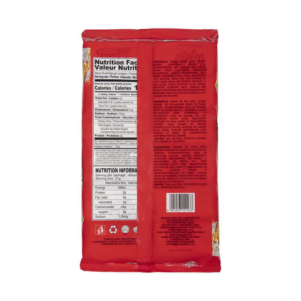 Britannia Tiger Glucose Biscuits - 600g