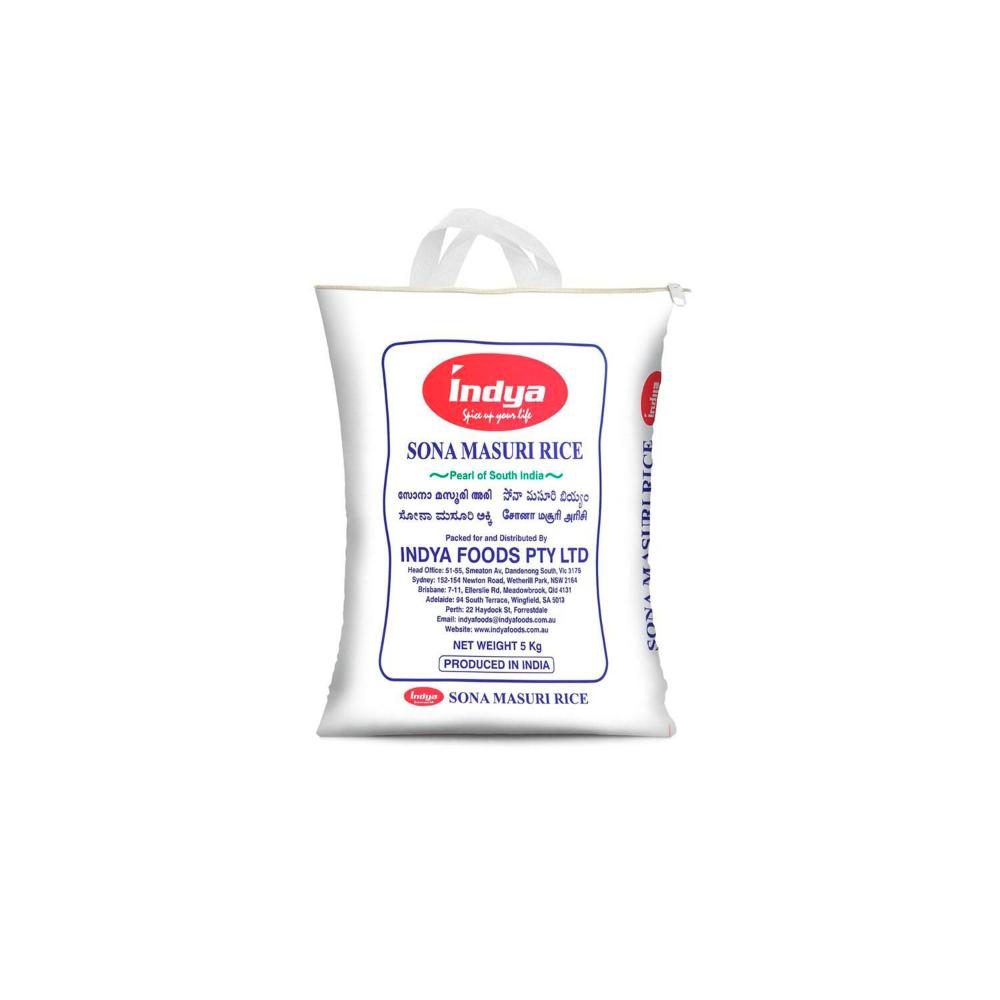 Indya Sona Masoori Rice - 5Kg
