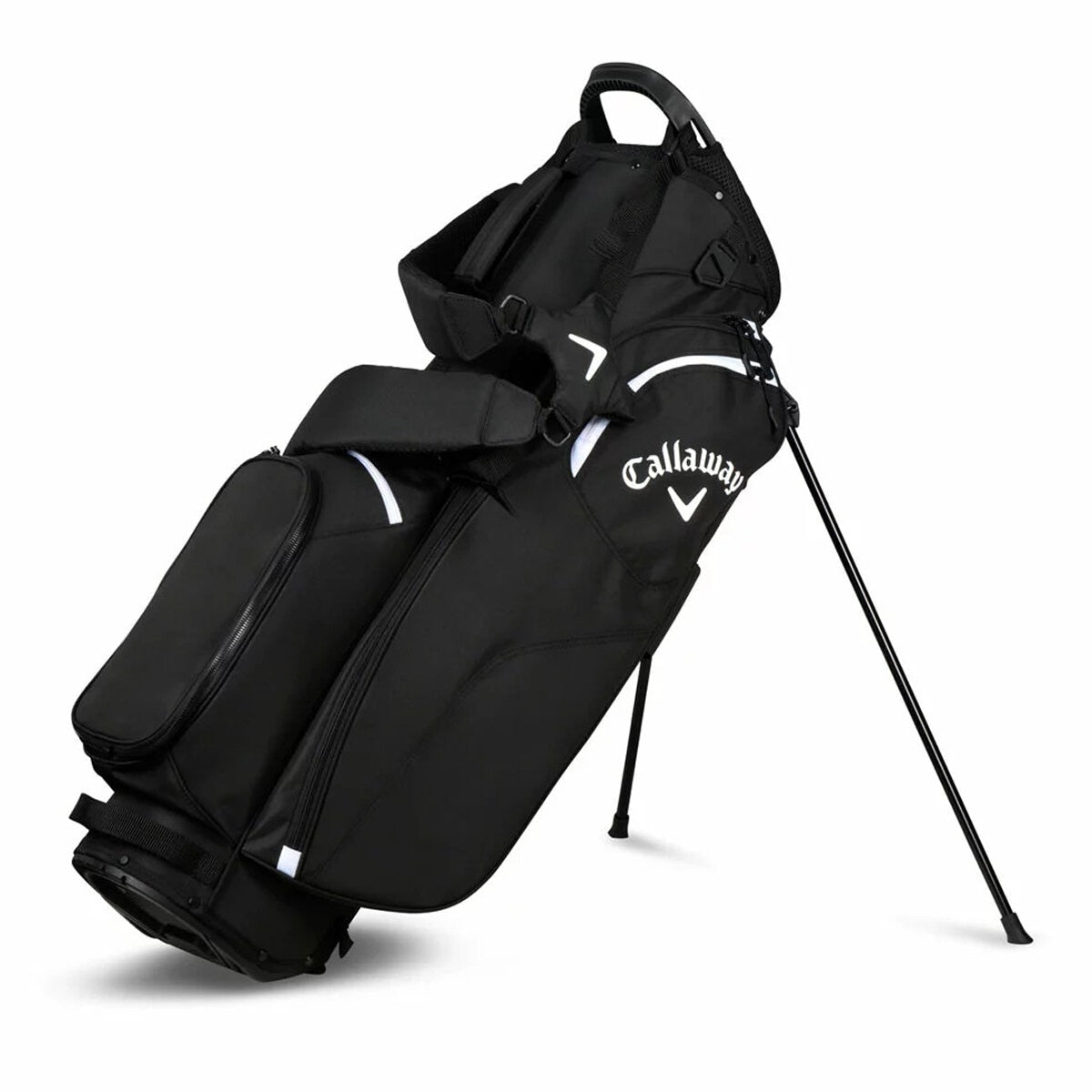 Callaway Stand Bag A00913 4-Way Divider 6 Pockets Black Lightweight