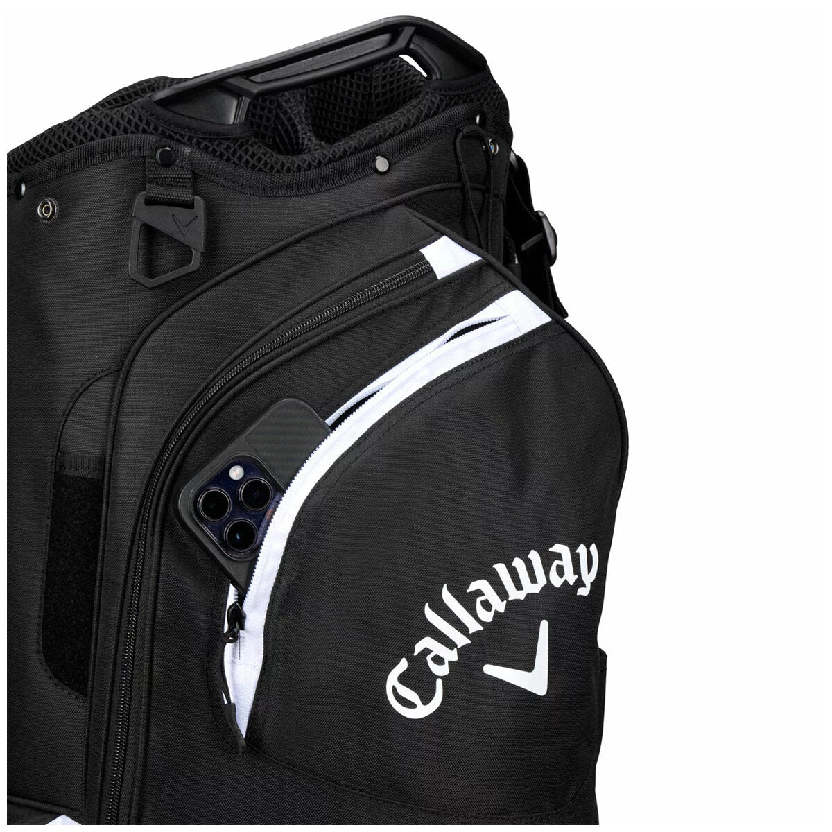 Callaway Stand Bag A00913 4-Way Divider 6 Pockets Black Lightweight