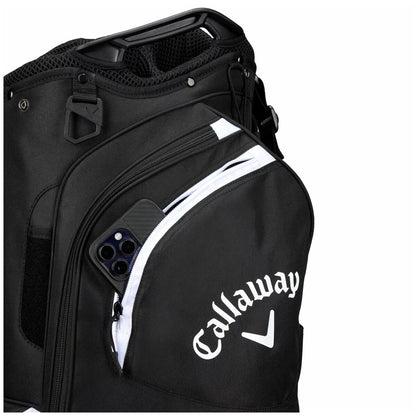 Callaway Stand Bag A00913 4-Way Divider 6 Pockets Black Lightweight