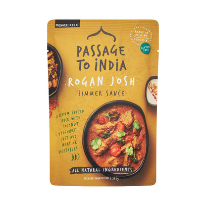 Passage Foods Passage To India Rogan Josh Simmer Sauce Pouch - 375g