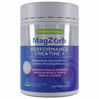 Vitaceuticals Magnesium+creatine Performance 120 Capsules