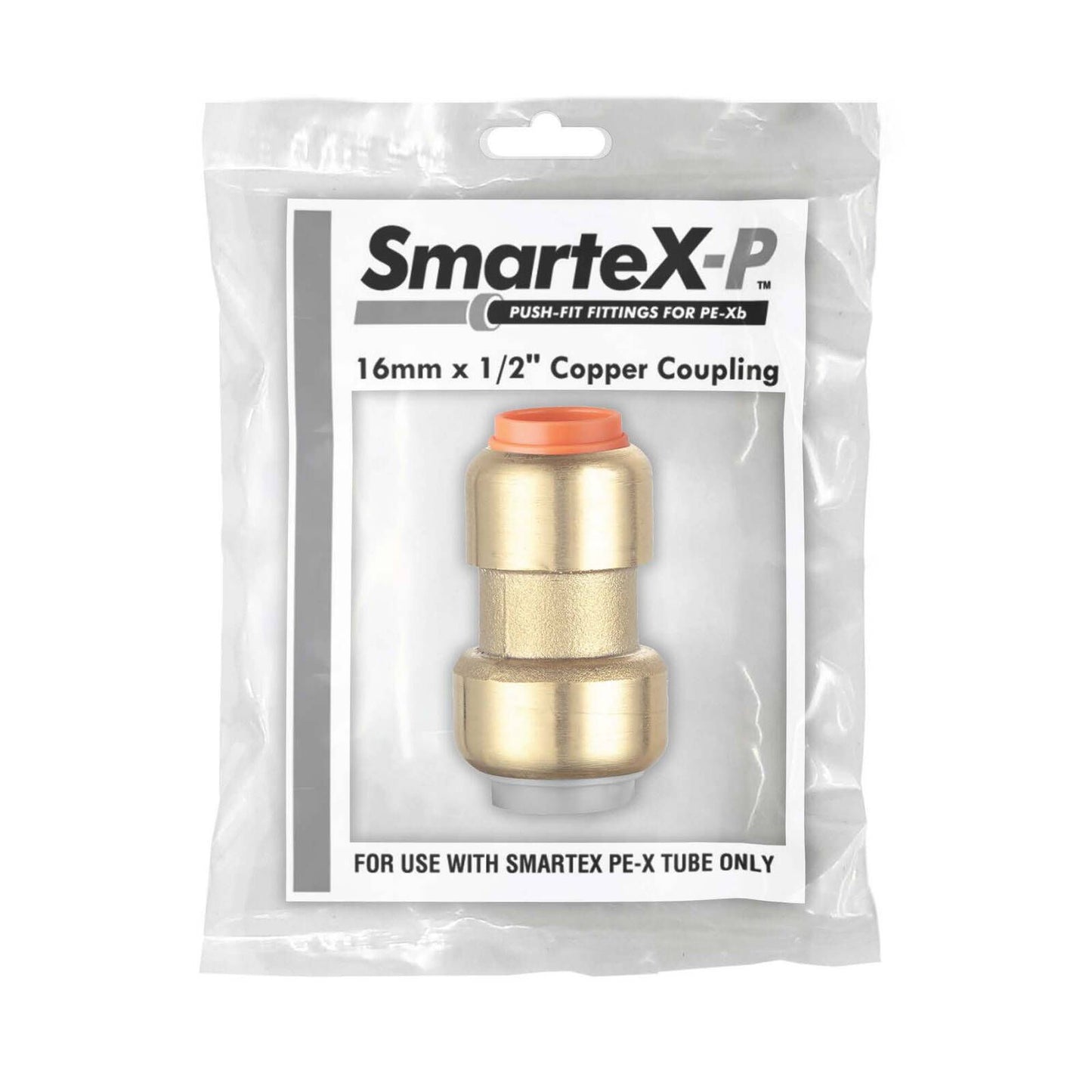 Smartex Pex Copper Conversion Coupling - 16 x 15mm