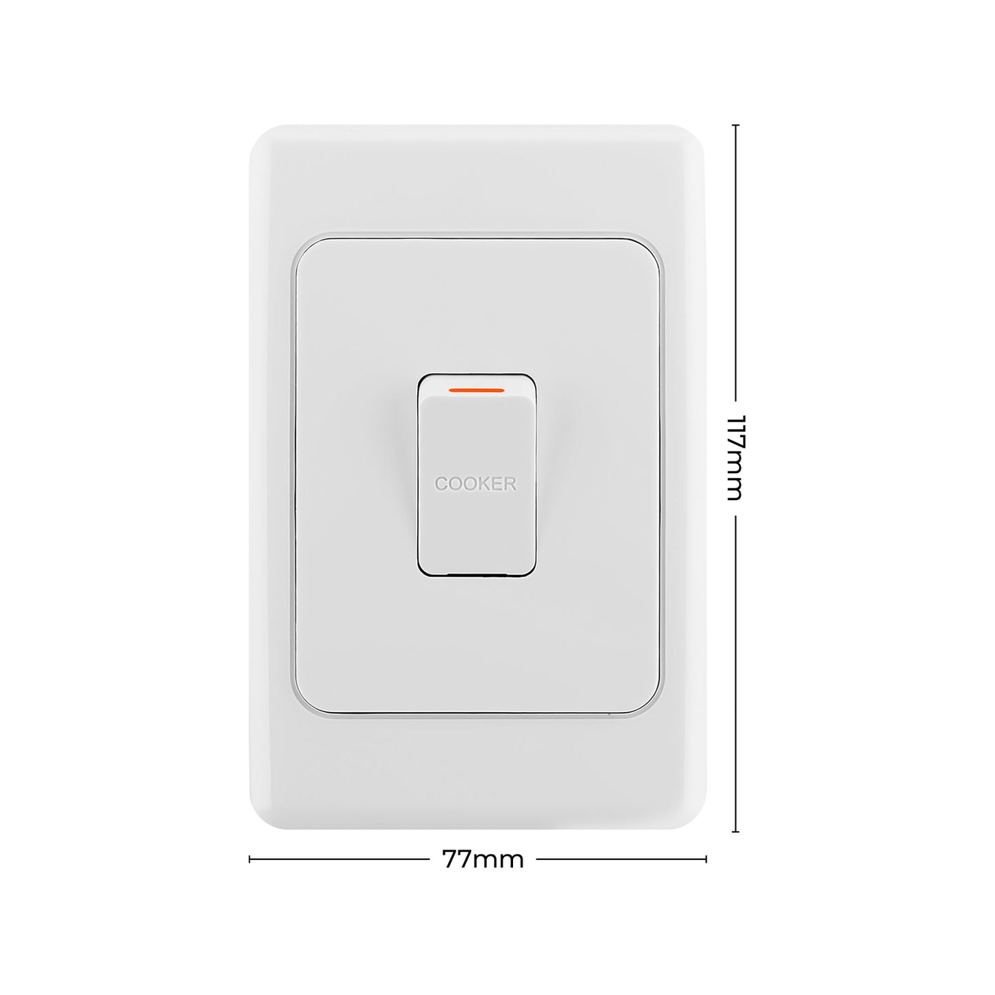 Deta Double Pole Appliance Switch - 45A
