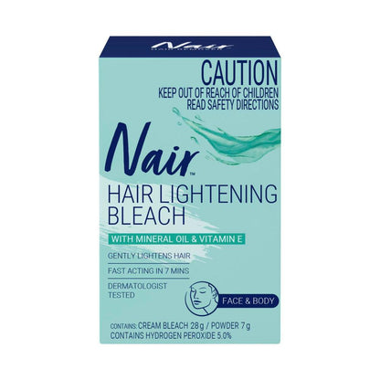 Nair Hair Lightening Bleach For Face & Body - 35g