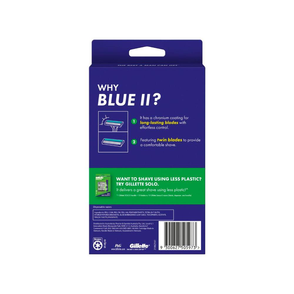 Gillette Blue 11 Plus Razors - 20 pack