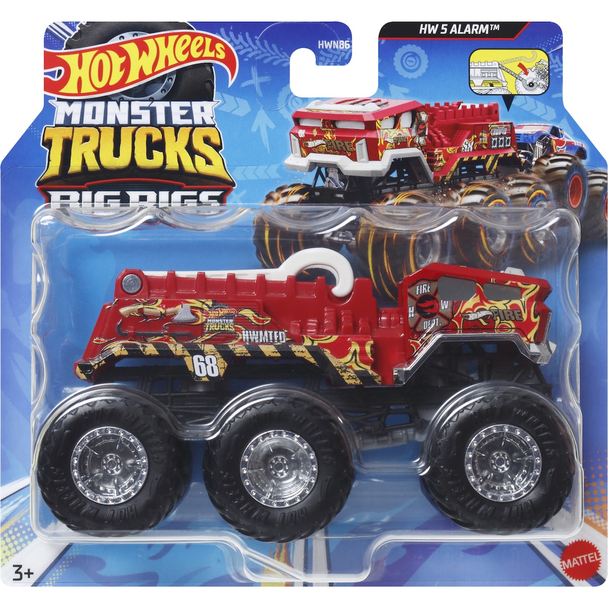 Hot Wheels Monster Trucks Big Rigs Each