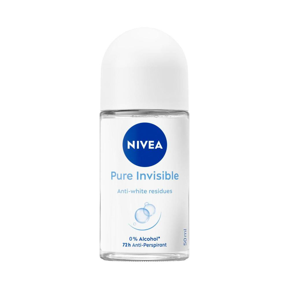 Nivea Deo Roll On Female Pure Invisible - 50mL