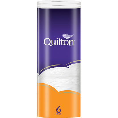 Quilton Triple Length 3 Ply Toilet Paper 6 Pack