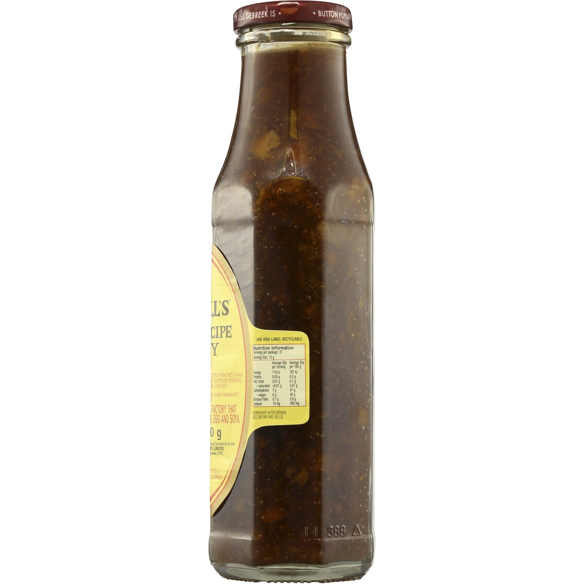 Mrs H.S. Ball's Chutney Original 470g