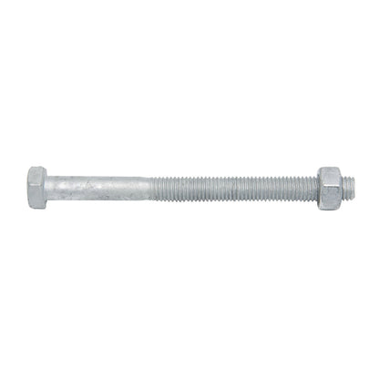 Zenith Hot Dip Galvanised Hex Head Bolts - M10 x 120mm - 25 Pack