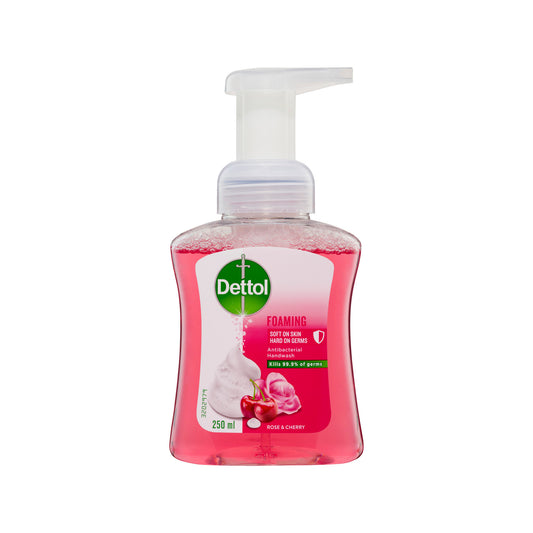 Dettol Foaming Hand Wash Rose & Cherry - 250ml