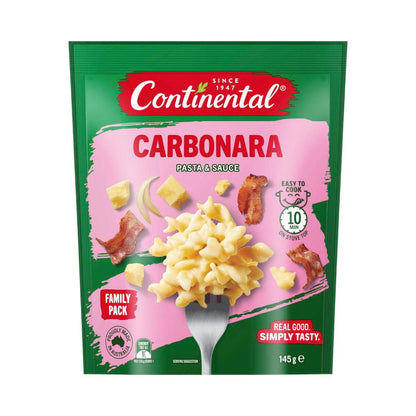 Continental Pasta & Sauce Family Bacon Carbonara - 145g