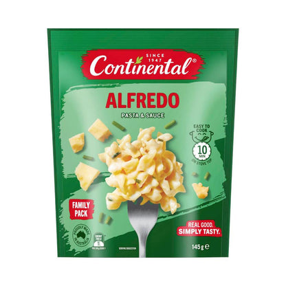 Continental Alfredo Family Pasta And Sauce - 145g