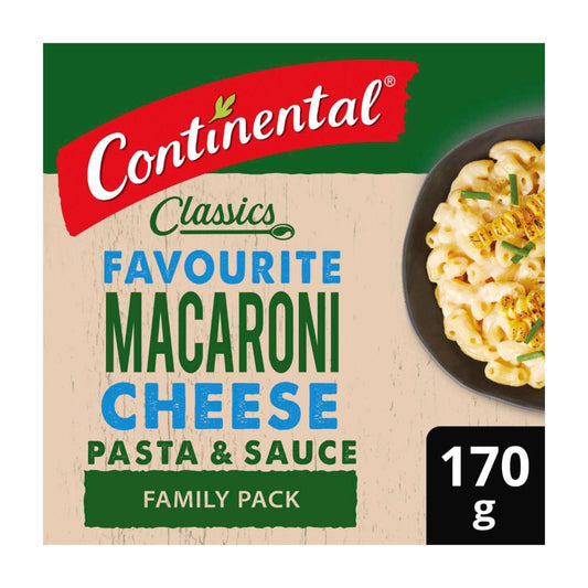 Continental Pasta And Sauce Family Macaroni Cheese - 170g