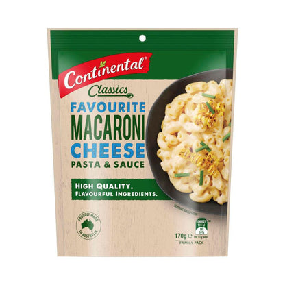 Continental Pasta And Sauce Family Macaroni Cheese - 170g