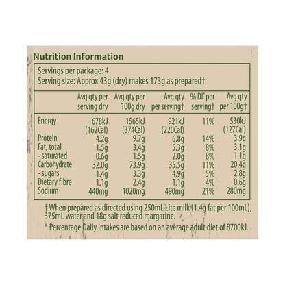 Continental Pasta And Sauce Family Macaroni Cheese - 170g