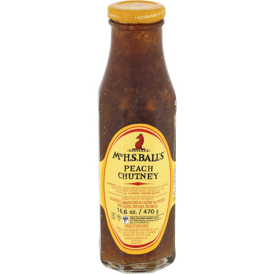 Mrs H.S. Ball's Chutney Peach 470g