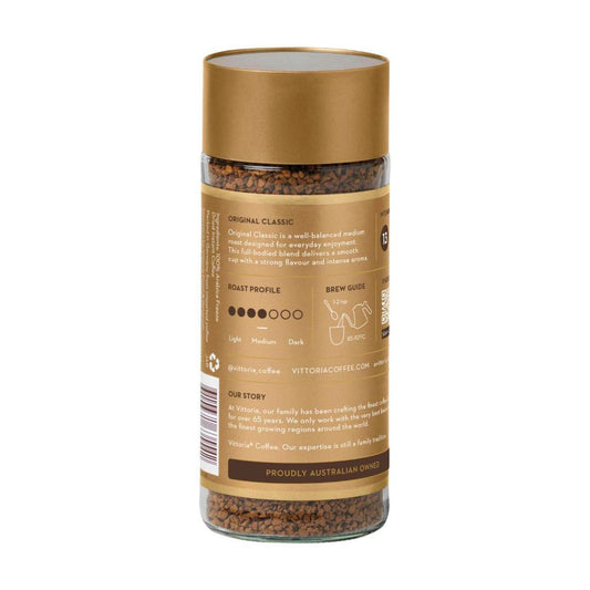 Vittoria Freeze Dried assic Instant Coffee - 100g