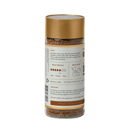 Vittoria Freeze Dried Latte Instant Coffee - 100g