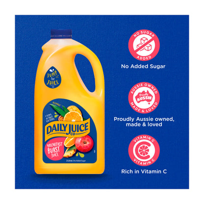 The Daily Juice Breakfast Burst Juice Chilled - 2L