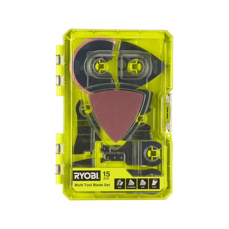 Ryobi Multi Tool Accessory Set - 15 Piece