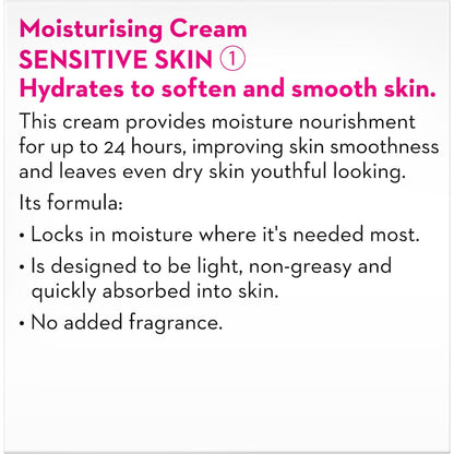 Olay Moisturising Face Cream Sensitive Skin 100g