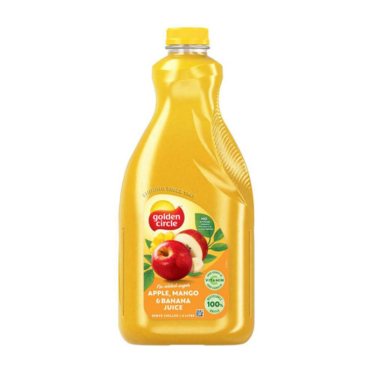 Golden Cire 100% Apple Mango Banana Juice - 2L