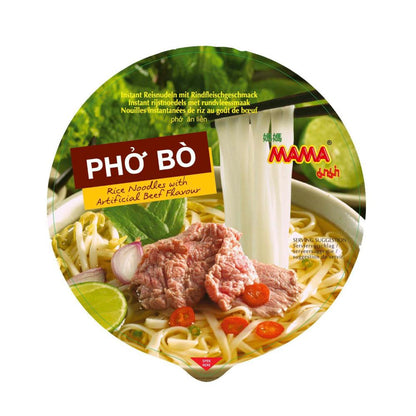 Mama Noodles Bowl Pho Bo Beef - 65g
