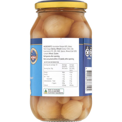 Three Threes Onions Pickled Old Style 500g