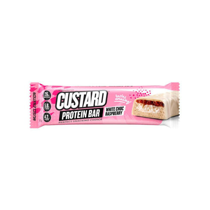 Muse Nation Custard Bar White Choc Raspberry - 60g