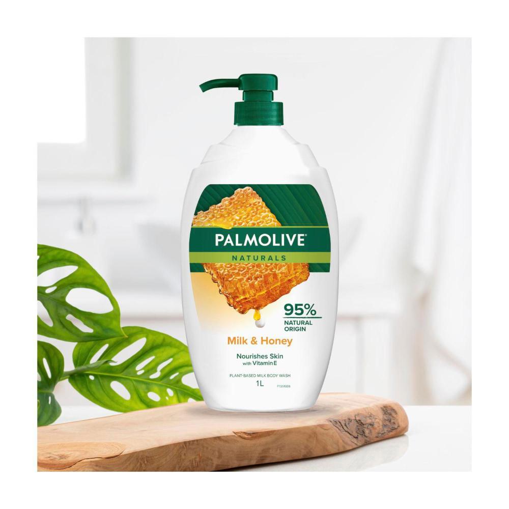 Palmolive Naturals Body Wash Milk & Honey - 1L