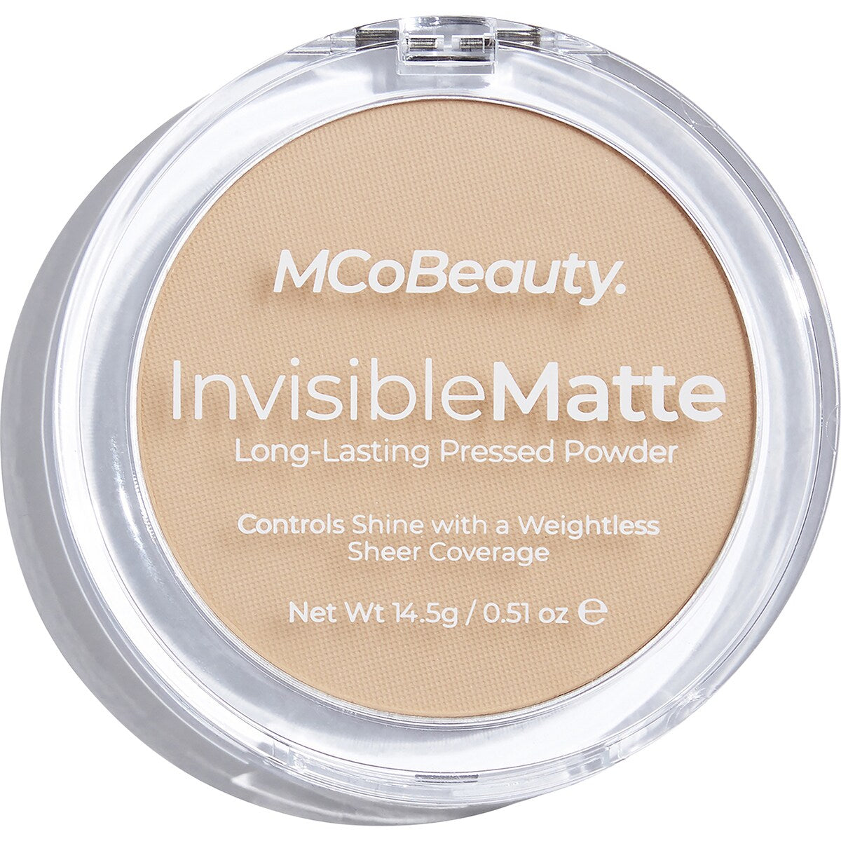 Mcobeauty Invisible Matte Long Lasting Pressed Powder Translucent 14.5g