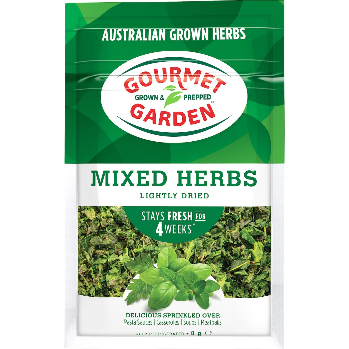 Gourmet Garden Mixed Herbs Lightly Dried 8g Sachet