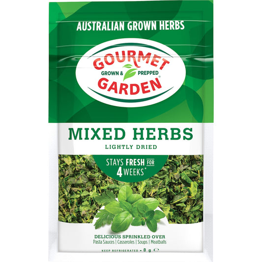 Gourmet Garden Mixed Herbs Lightly Dried 8g Sachet