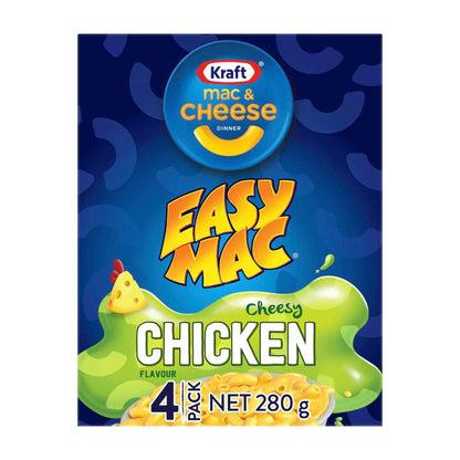 Kraft Easy Mac And Cheese Cheesy Chicken Pasta Macaroni Noodles - 280g