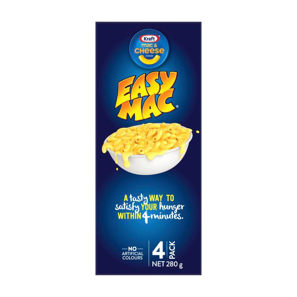 Kraft Easy Mac And Cheese Cheesy Chicken Pasta Macaroni Noodles - 280g