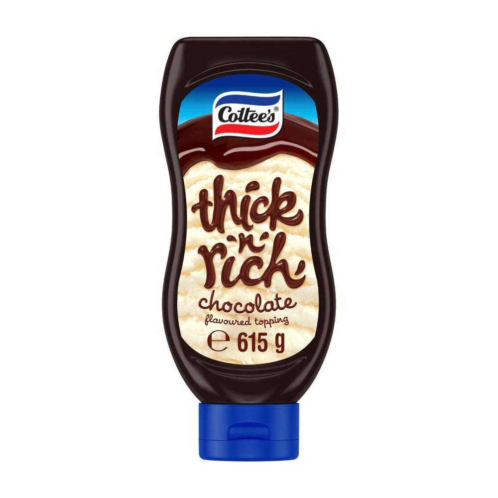 Cottees Thick N Rich Chocolate Flavoured Topping - 615g