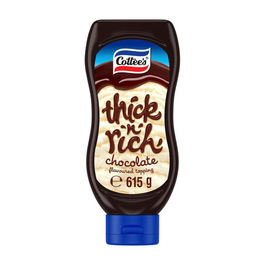 Cottees Thick N Rich Chocolate Flavoured Topping - 615g