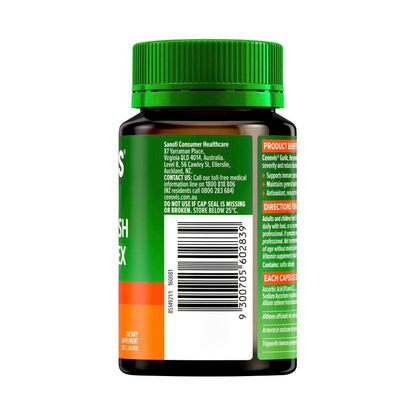 Cenovis Garlic Horseradish + Vitamin C Complex Capsules - 120 pack