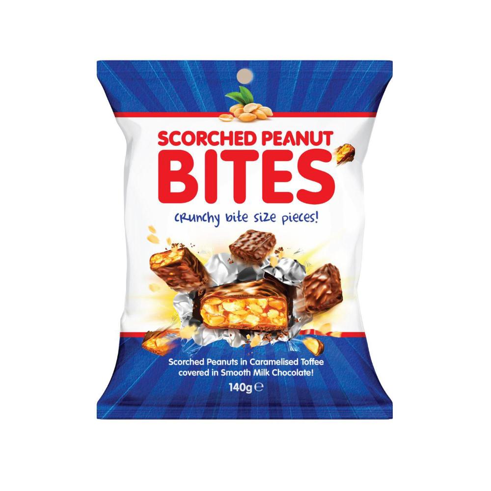 Cooks Bites Scorched Peanut - 140g