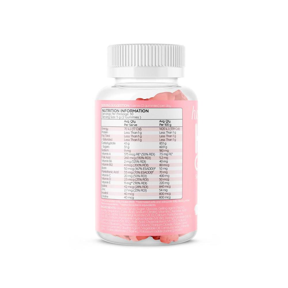 Haircarebear Hair Gummies - 60 pack